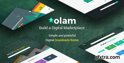 ThemeForest - Olam v3.0 - WordPress Easy Digital Downloads Theme - 14331470