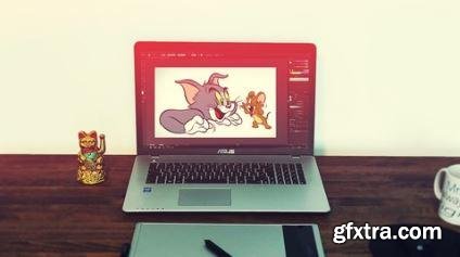 Drawing Course Cartoon Characters in Adobe Illustrator CC » GFxtra