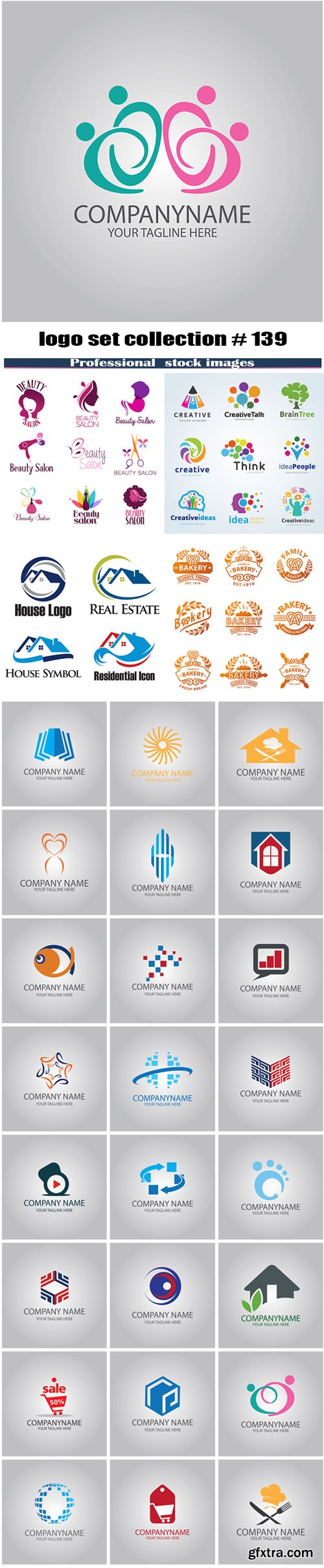 logo set collection # 139