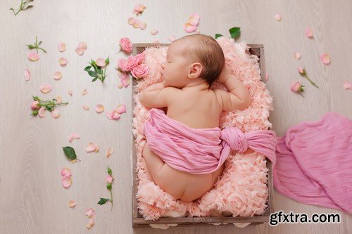 Sleeping baby 2 - 5 UHQ JPEG