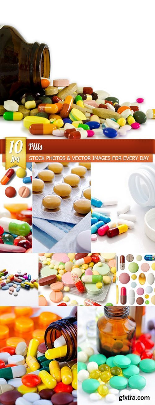 Pills, 10 x UHQ JPEG