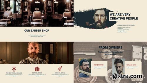 Videohive - Barber Shop Presentation - 17723242