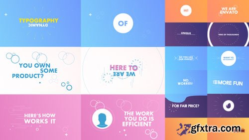 Videohive - Dynamic/Kinetic Typography Pack - 17757526