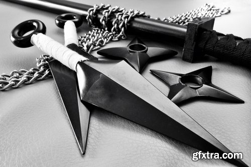 Collection ninja shuriken warrior katana sword 25 HQ Jpeg