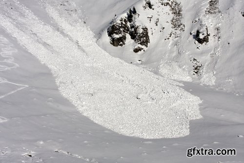 Collection snow avalanche winter mountain landscape 25 HQ Jpeg