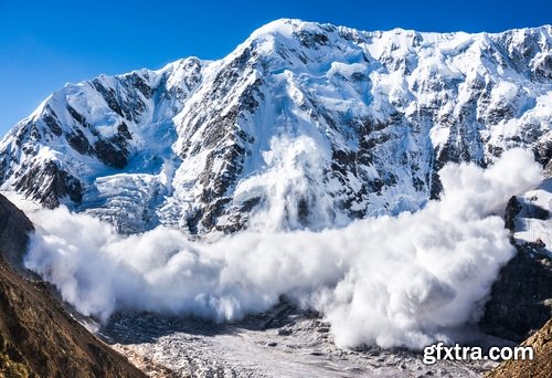 Collection snow avalanche winter mountain landscape 25 HQ Jpeg