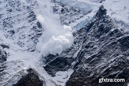 Collection snow avalanche winter mountain landscape 25 HQ Jpeg