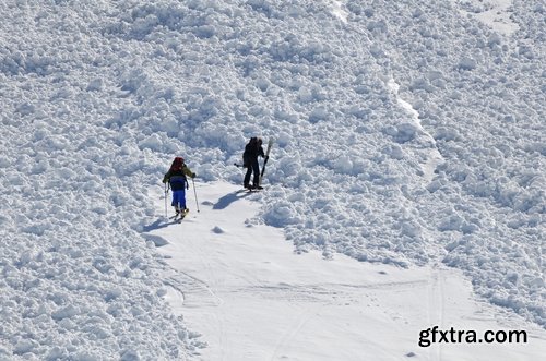 Collection snow avalanche winter mountain landscape 25 HQ Jpeg