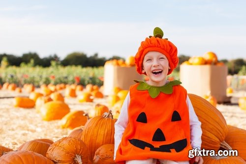 Collection of halloween pumpkin Thanksgiving orange vegetable 25 HQ Jpeg