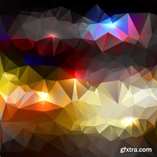 Abstract modern Polygon geometric background