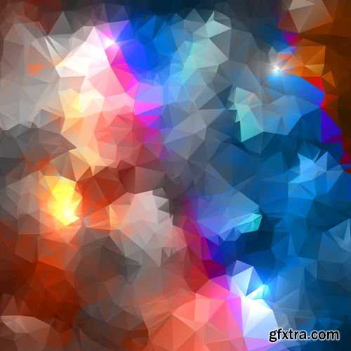 Abstract modern Polygon geometric background