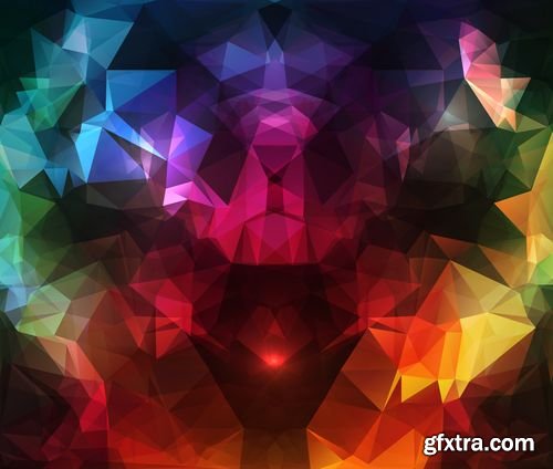 Abstract modern Polygon geometric background