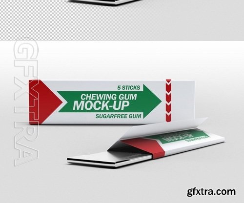 Chewing Gum Mock-up