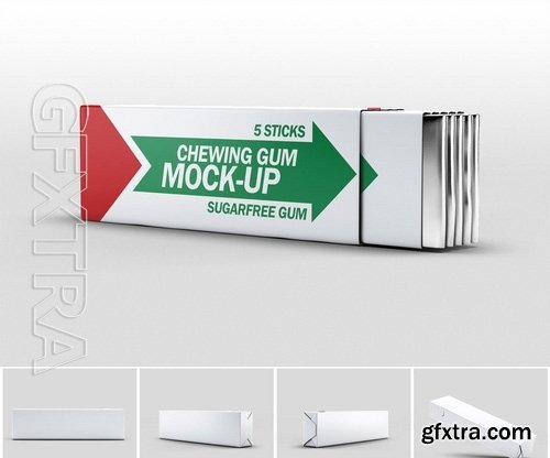 Chewing Gum Mock-up