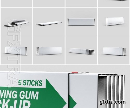 Chewing Gum Mock-up