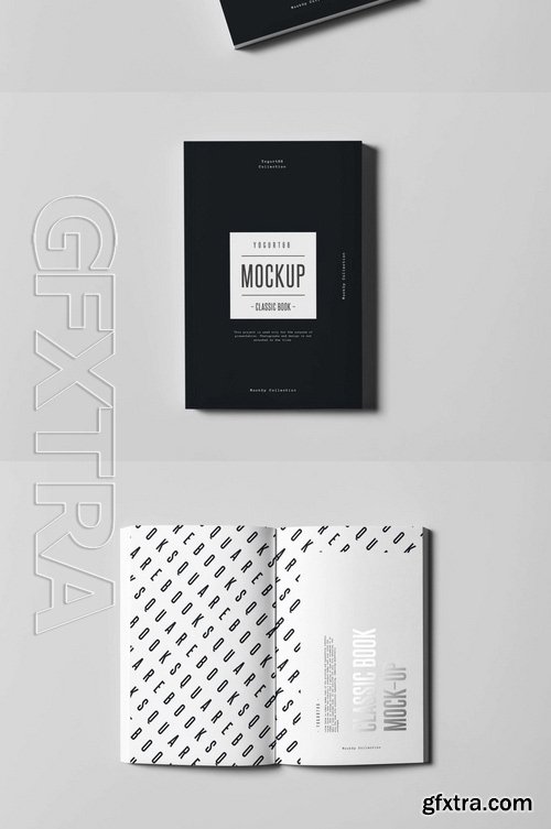 Classic Book Mock-up