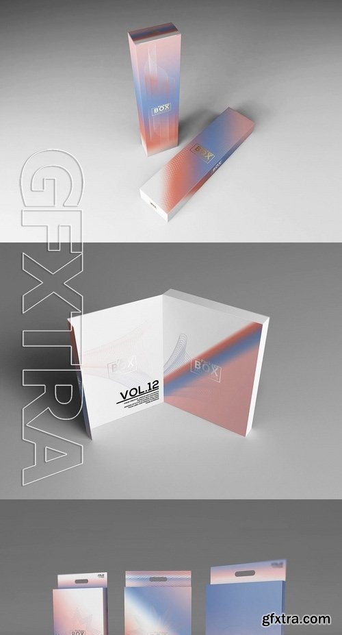 Package Box Mockups Vol12