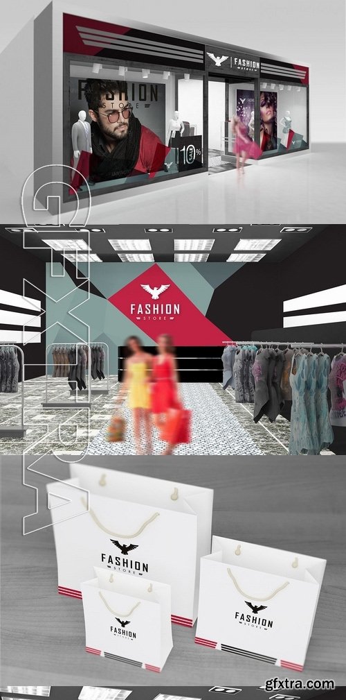 The Mockup Branding for Fashion Store