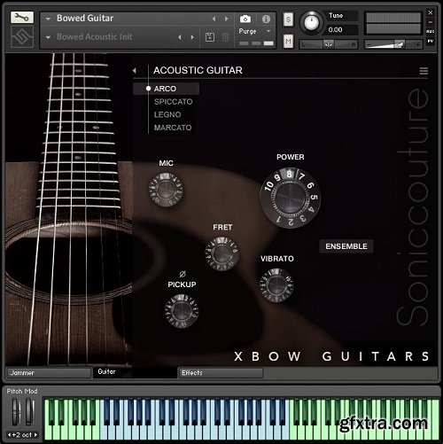 Soniccouture Xbow Guitars KONTAKT-TZG