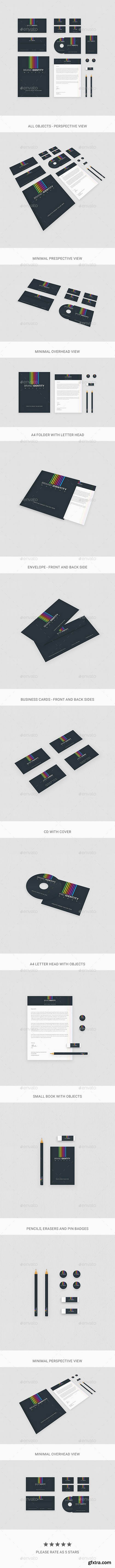 Graphicriver Branding Identity Mock Up - Set 2 17023833