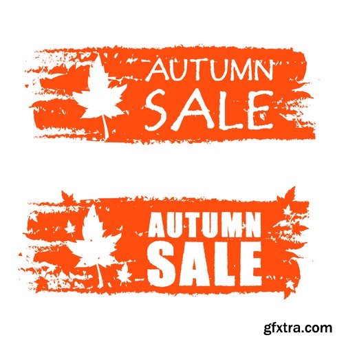 Autumn sale banner 1 - 8 EPS