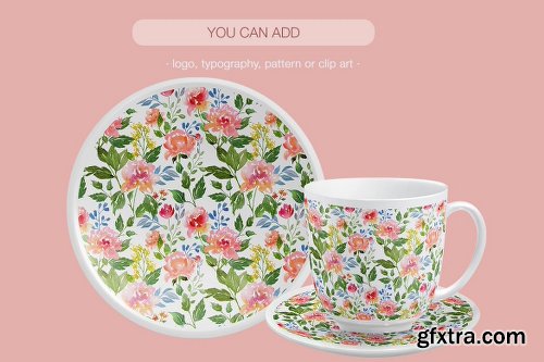 Breakfast ware Mockup