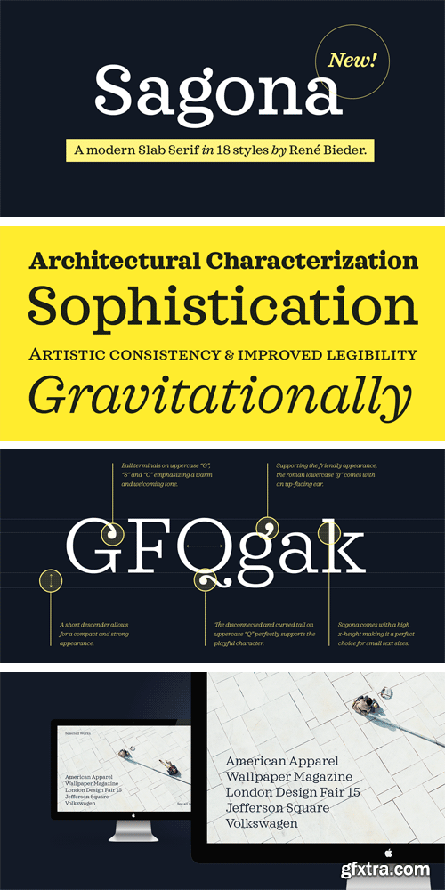 Sagona Font Family