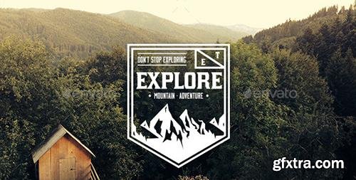 Graphicriver 16 Adventure Badges & Logo 11973456