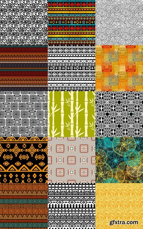 Tribal & Ethnic Ornaments 3 - 25xEPS