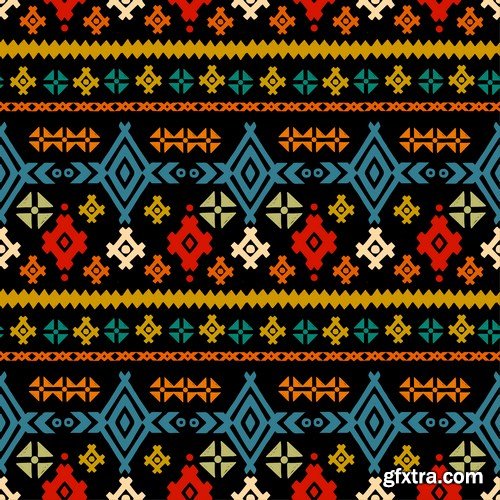 Tribal & Ethnic Ornaments 3 - 25xEPS