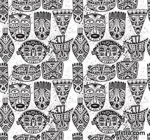 Tribal & Ethnic Ornaments 3 - 25xEPS