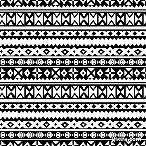 Tribal & Ethnic Ornaments 3 - 25xEPS