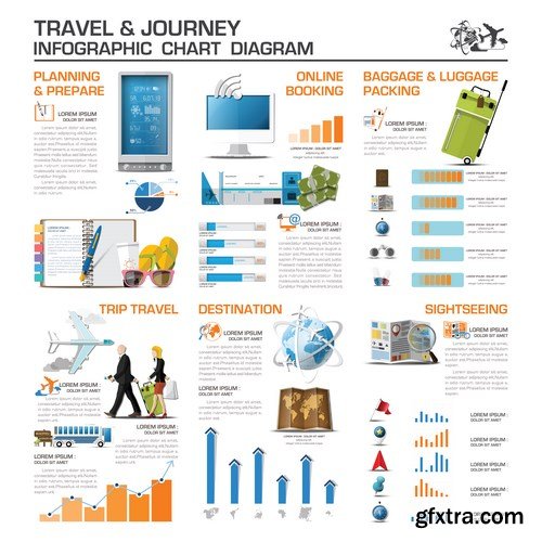 Infographic Chart Diagram - 10xEPS