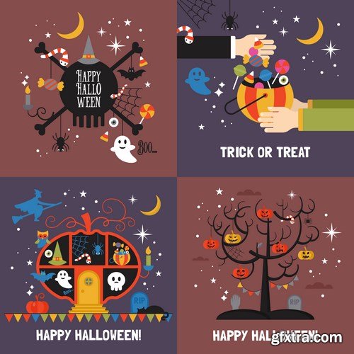 Happy Halloween - 42xEPS