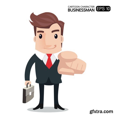 Businessman Set - 17xEPS