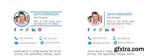 GraphicRiver Email Signature Templates 13021252