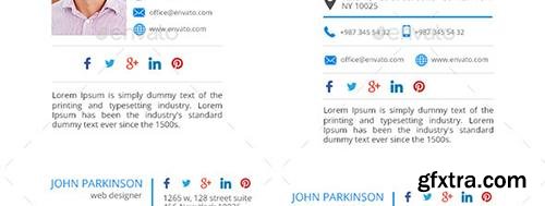 GraphicRiver Email Signature Templates 13021252