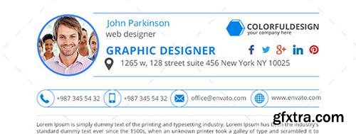 GraphicRiver Email Signature Templates 13021252