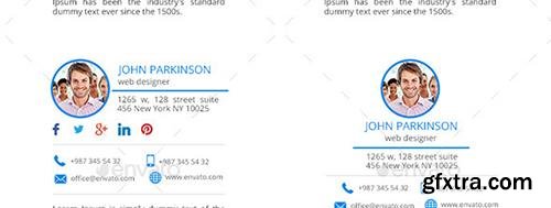 GraphicRiver Email Signature Templates 13021252