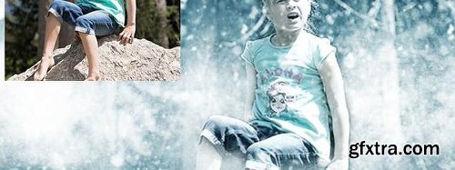 GraphicRiver - Winter is Coming Photoshop Snowing Effect Action 13828287