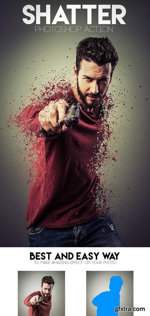 GraphicRiver Shatter Photoshop Action 13977140