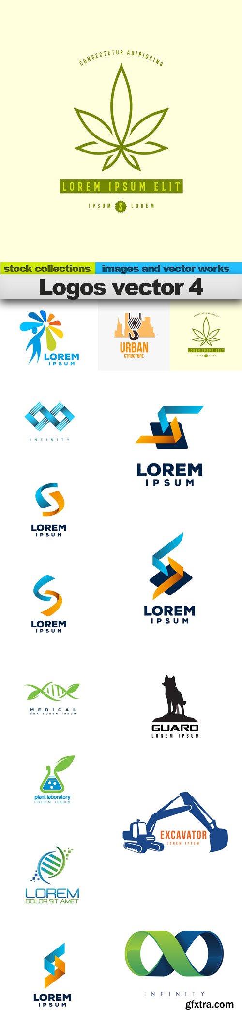 Logos vector 4, 15 x EPS