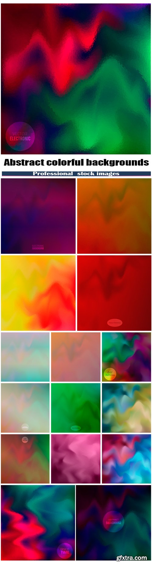 Abstract colorful backgrounds