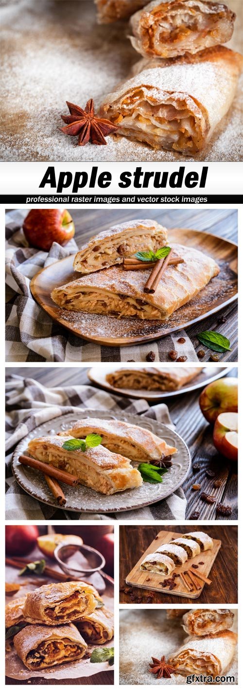 Apple strudel - 5 UHQ JPEG