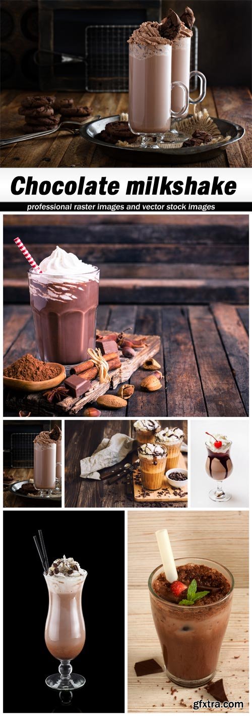 Chocolate milkshake - 6 UHQ JPEG