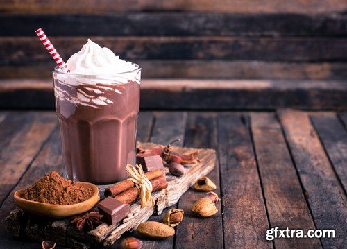 Chocolate milkshake - 6 UHQ JPEG