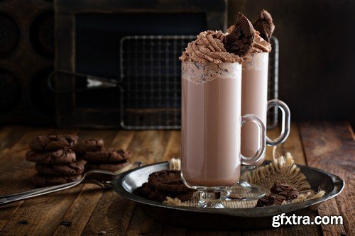 Chocolate milkshake - 6 UHQ JPEG