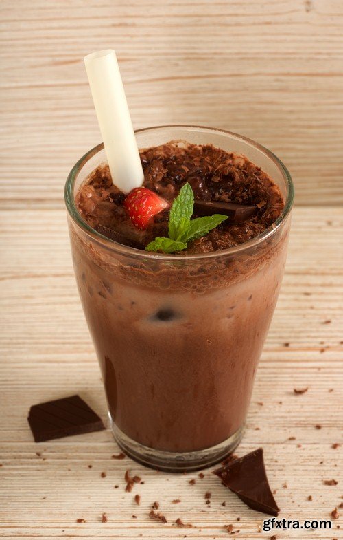 Chocolate milkshake - 6 UHQ JPEG