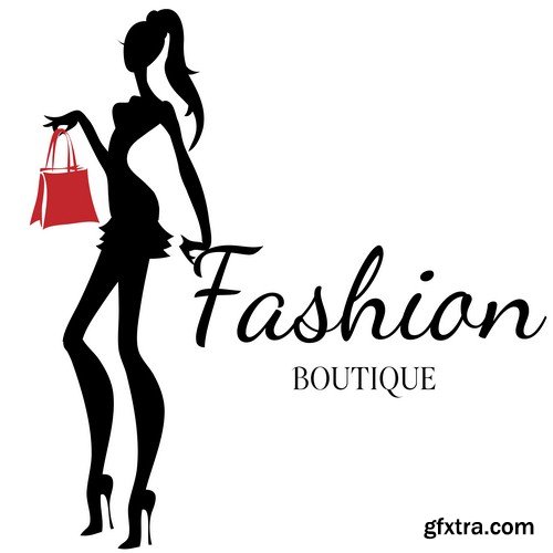 Fashion boutique logo - 6 EPS