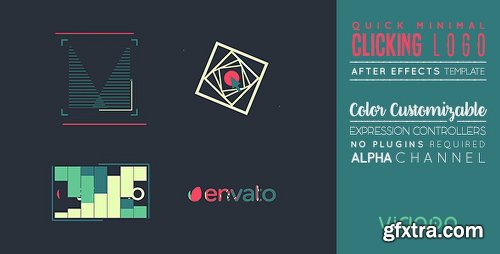 Videohive Quick Minimal Clicking Logo 17537012